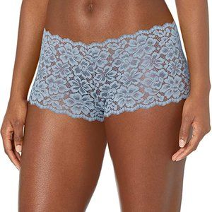 Maidenform NWT Blue Flight Lace Cheeky Boyshort DMCLBS S/5 L/7 XL/8 2XL/9